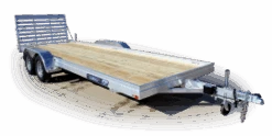 Aluma Tandem Wood Floor Utility Trailer #7816TAESW
