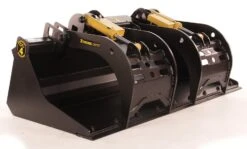 Construction Attachments 73″ Worx Duty Grapple Bucket #1GBWX73