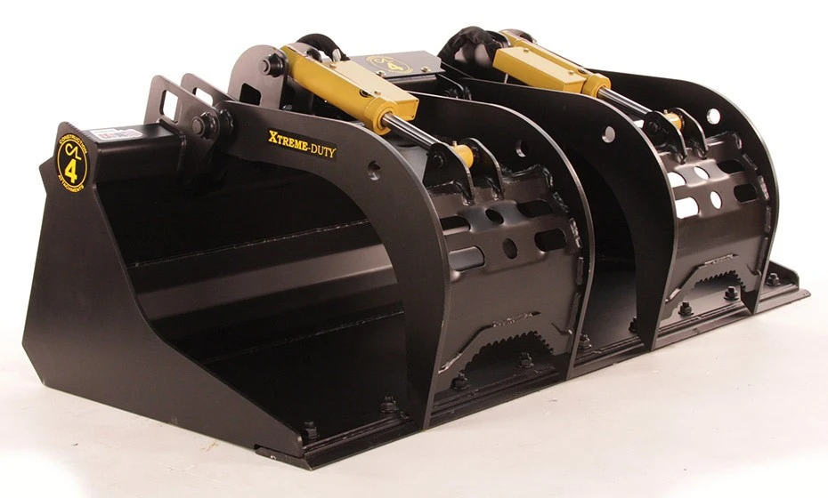 Construction Attachments 73″ Worx Duty Grapple Bucket #1GBWX73 3 Construction Attachments 73″ Worx Duty Grapple Bucket #1GBWX73