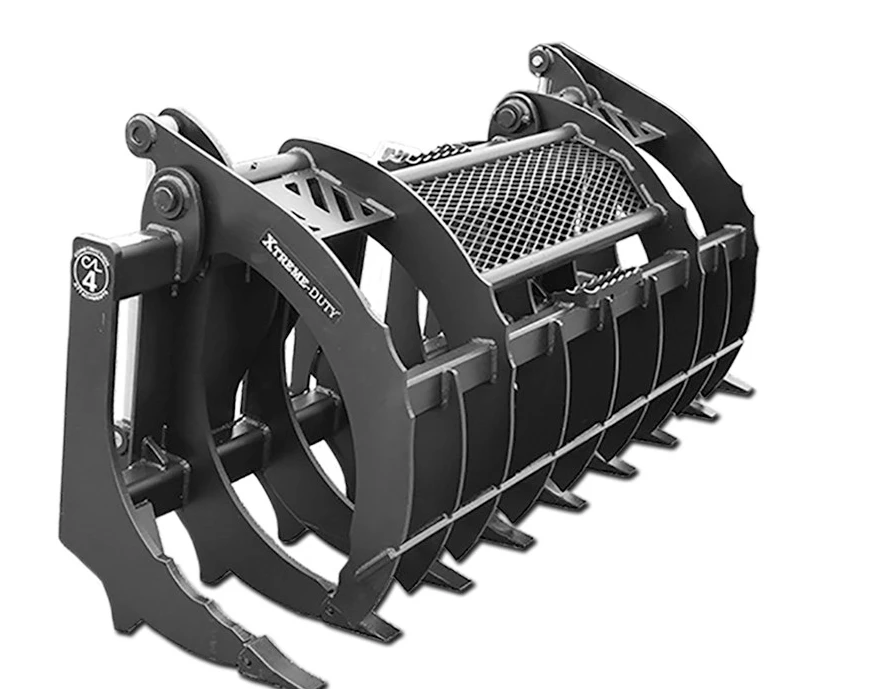 Construction Attachments 80″ Xtreme Duty Root Rake W/Grapple #1RRG80 3 Construction Attachments 80″ Xtreme Duty Root Rake W/Grapple #1RRG80