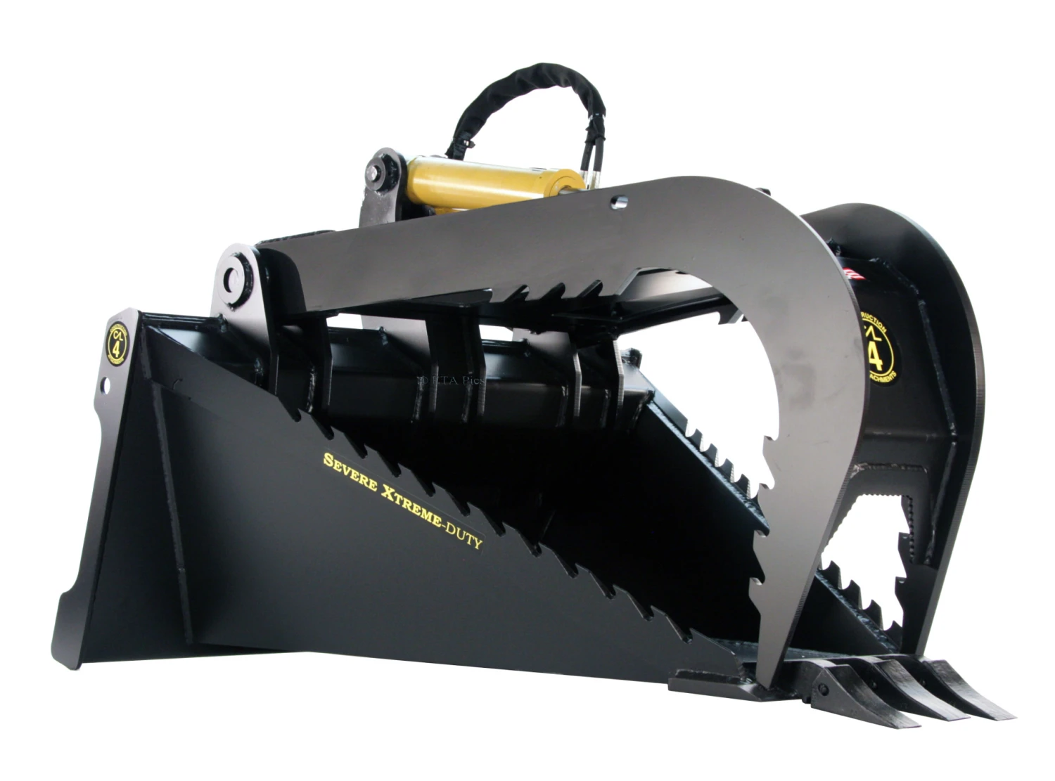 Construction Attachments 50″ Severe Xtreme Duty Stump Bucket Grapple #1SBGSXD50WT 3 Construction Attachments 50″ Severe Xtreme Duty Stump Bucket Grapple #1SBGSXD50WT