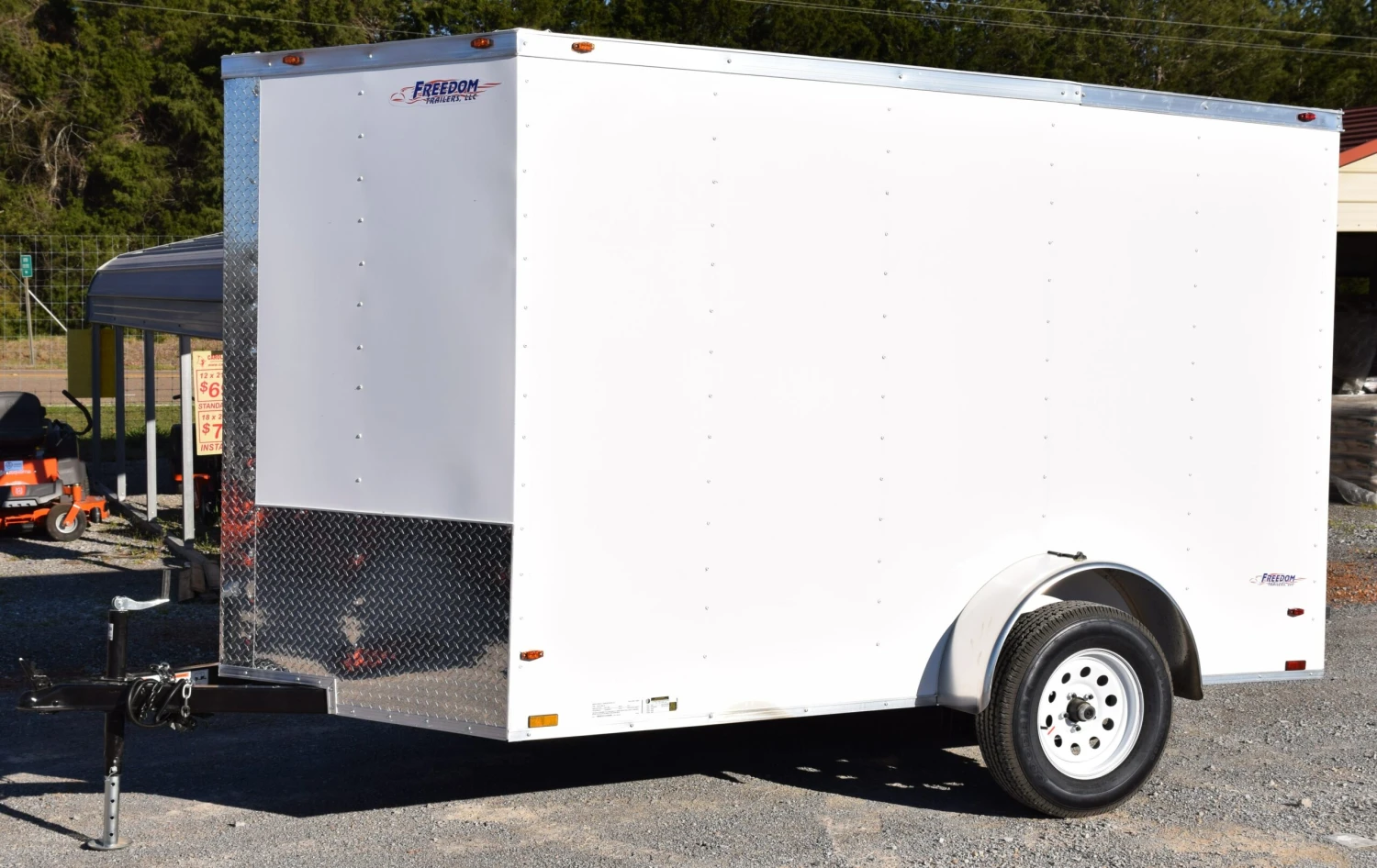 CY202 Cynergy 6×10 Enclosed Trailer SA White 3 CY202 Cynergy 6×10 Enclosed Trailer SA White