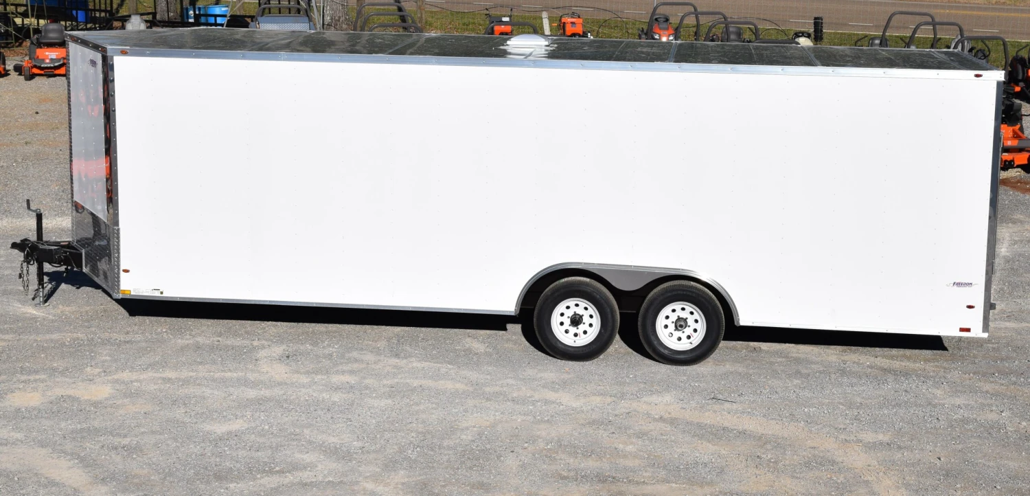 CY226 Cynergy 8.5×20 Enclosed Trailer TA 7K White 3 CY226 Cynergy 8.5×20 Enclosed Trailer TA 7K White