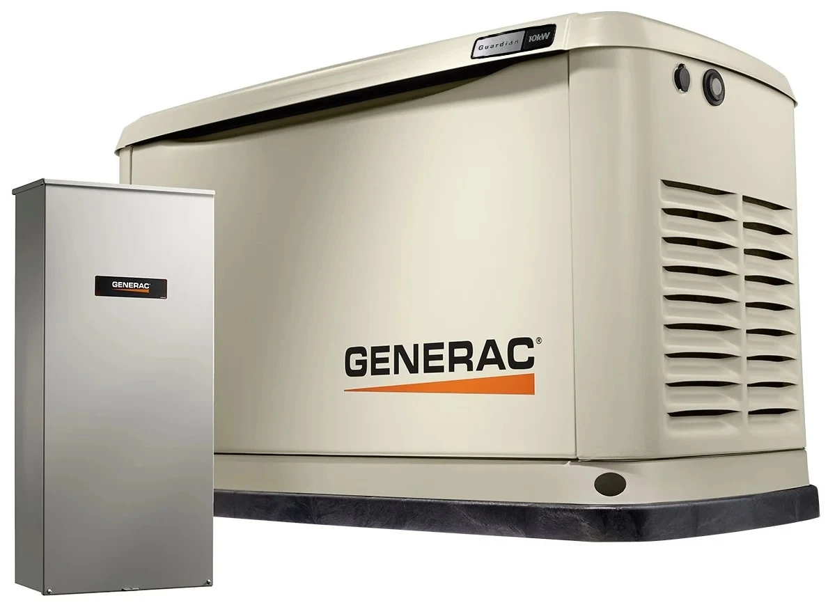 Generac 10KW Home Standby Generator W/ 16-Circuit Transfer Switch & Wifi #7172 3 Generac 10KW Home Standby Generator W/ 16-Circuit Transfer Switch & Wifi #7172