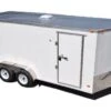 CY218 Cynergy 7×16 Enclosed Trailer TA White -SAFFORD EQUIPMENT 7X16TA InPixio 5