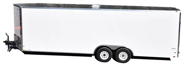 CY228 Cynergy 8.5×20 Enclosed Trailer TA 14K White 3 CY228 Cynergy 8.5×20 Enclosed Trailer TA 14K White