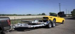Aluma Tandem Utility Trailer #8218 Tilt