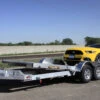 Aluma Tandem Utility Trailer #8220H Tilt -SAFFORD EQUIPMENT 8218 Tilt scaled 2