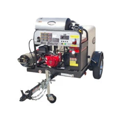 Simpson Big Brute Professional 4000 PSI (Gas-Hot Water) Pressure Washer Trailer #95005