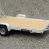 Aluma Wood Deck Utility Trailer #7812ESW