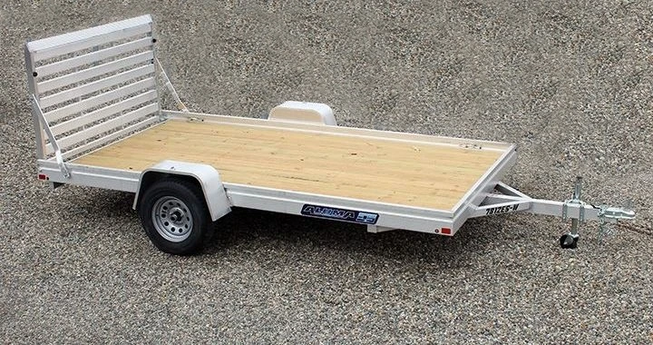 Aluma Wood Deck Utility Trailer #7812ESW 3 Aluma Wood Deck Utility Trailer #7812ESW