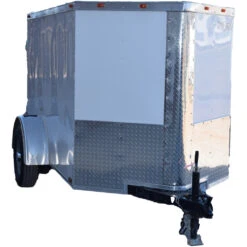 CY200 Cynergy 5×8 Enclosed Trailer SA White