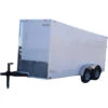 CY215 Cynergy 7×14 Enclosed Trailer TA White