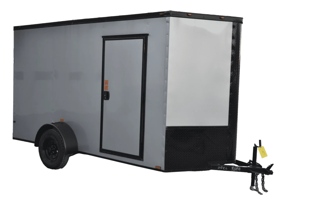 CY205 Cynergy 6×12 Enclosed Trailer SA Silver Blackout 81″ 3 CY205 Cynergy 6×12 Enclosed Trailer SA Silver Blackout 81″