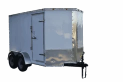 CY238 Cynergy 6×10 Enclosed Trailer TA White