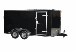 CY242 Cynergy 7×14 Enclosed Trailer TA Black