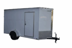 CY246 Cynergy 6×12 Enclosed Trailer SA White 81″