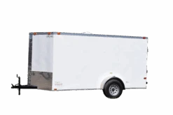 CY208 Cynergy 6×12 Enclosed Trailer SA Basic White