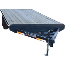 CA302 Caliber 8×20 Deckover Trailer 10k W/ Slide Ramps