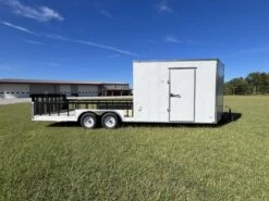 FR502 Freedom 8.5×24 Hybrid Enclosed Trailer 10K