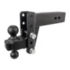 BulletProof Hitches 3.0″ Heavy Duty 4″ Drop/Rise Hitch #HD304 -SAFFORD EQUIPMENT HD304 NEWPINS grande