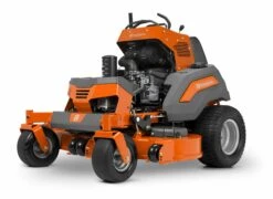 HH712 Husqvarna Mower Bundle – V554 Stand On 350BT Blower 6×12 Enclosed Trailer