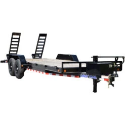 LT607 Load Trail 7X22 Car Hauler 14K W/ Fold Ramps