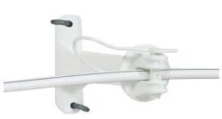 Gallagher HD Wood Post Pinlock 5″ Offset Insulator – White #G617134