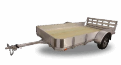 Mission 6.5×10 Utility Trailer SA #MU6.5x10FA-2.0