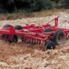 Tufline TW6 Series 10’6″ Tandem Wheel Disc Harrow W/ Roller Basket #TW692824