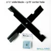 Ballard X-Blade Adapter Kit 5/8″ Center Hole 3-PK (1 Mower) #XB3-1 -SAFFORD EQUIPMENT XB3 a text 1000x1000 600x600 1