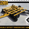 AMCO F17-3422 Tandem Disc Harrow 12′ -SAFFORD EQUIPMENT amco F17