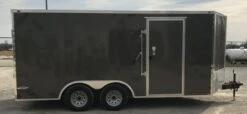CY225 Cynergy 8.5×16 Enclosed Trailer TA Charcoal