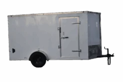 CY245 Cynergy 6×12 Enclosed Trailer SA White 78″