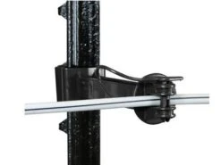 Gallagher HD T-Post 5″ Offset Insulator – Black #G650034