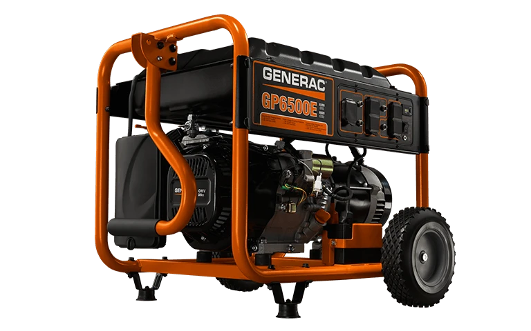 GENERAC GP Series 6500E Portable Generator #7682 3 GENERAC GP Series 6500E Portable Generator #7682