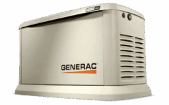 HSB1 GENERAC Guardian 22kW Home Standby Generator W/WiFi + 200ASE Transfer Switch + GenPad