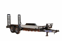 LT608 Load Trail 7X16 Car Hauler 14K W/ Fold Ramps